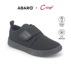 ABARO x CANGGIH Black School Shoes Canvas 2655AC Pre-School | Primary | Secondary Unisex
